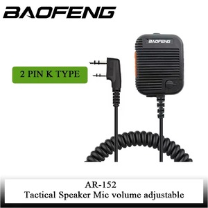 <span class=keywords><strong>Microphone</strong></span> loa cho hai cách phát thanh Baofeng AR-152 chiến thuật mic tai nghe UV5R uv82 888S Walkie ban đầu chuyên nghiệp <span class=keywords><strong>Microphone</strong></span> - Product Image 2