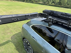 Remaco Réservoir d'eau de toit pour voiture 26L, portable, en PVC durable, pour l'approvisionnement en eau, douche de camping pressurisée montée sur le toit de voiture pour le camping tout-terrain - Product Image 6