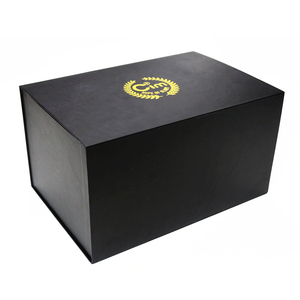 Custom <b>Large</b> Magnetic Gift <b>Box</b> for Consumer Electronics with UV Coating Embossing Matt Lamination Recycled Sponge Lining - Product Image 3