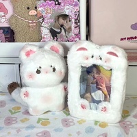 Photos en peluche Kawaii Kpop personnalisées porte-clés de carte d'identité recueillir porte-carte photo Idol