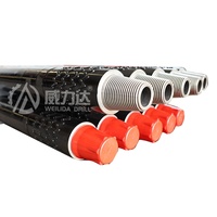 Tige de forage DTH NC 35 de 4,5 pouces en tubes de 6 mètres de 114 mm (3 1/2 REG) pour puits d'eau, l'exploitation minière et le forage de puits profonds