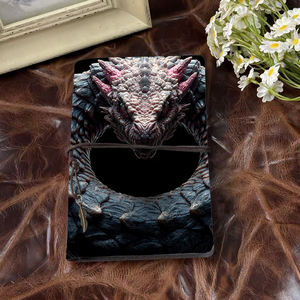 A6 kompak hadiah buku catatan buatan tangan untuk tim Legal Bagus Untuk ulasan kontrak dan catatan kasus dengan kepala naga dengan Bod melingkar - Product Image 2