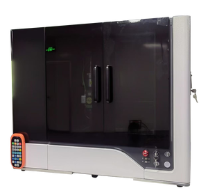 Machine de découpe laser à fibre entièrement fermée, petite, modèle 3020 Mini, 2000W 3000W, pour plaques d'or et d'argent - Product Image 3