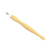 Doigts de dame Outils de manucure Nettoyeur d'ongles Poussoir à cuticules Outils de coupe pour main Poussoir de peau