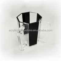 Gobelet de lavage des mains en acrylique Lucite pour la cérémonie juive Al Netilat Yadayim