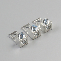 Borne de connexion en aluminium personnalisable 2AWG 1B2U, bloc de mise à la terre en aluminium TA-2