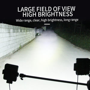 Luz Led de trabajo recargable para tractor, lámpara de 4 pulgadas, 12v de CC, 16 cuentas, 48w, <span class=keywords><strong>2021</strong></span> - Product Image 3