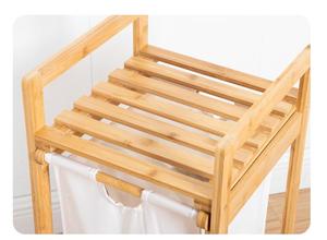 <span class=keywords><strong>Panier</strong></span> à <span class=keywords><strong>linge</strong></span> sale en toile <span class=keywords><strong>de</strong></span> bambou avec poignée <span class=keywords><strong>de</strong></span> cadre séparateur coulissant pour chambre ou salle <span class=keywords><strong>de</strong></span> bain - Product Image 5