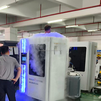 Chambre de cryothérapie corps entier en promotion pour la rééducation sportive, la congélation non invasive des graisses et le soulagement des douleurs musculaires