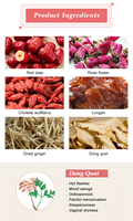 Thé de l'utérus Detox Women Fertility Tea aide à nettoyer les suppléments utérins Thé de l'utérus pour les femmes à tomber enceintes