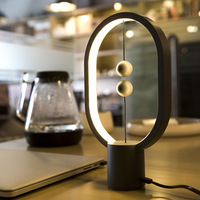 Lámpara Decorativa Nórdica Luna Touch, Lámpara Lunar Levitante Magnética con Luz LED Flotante