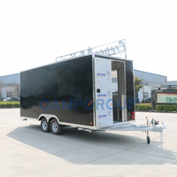 CAMP remorque de nourriture entièrement équipée avec cuisine complète remorque de camion de nourriture de rue commerciale chariot de nourriture à vendre