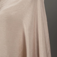 Tissu en polyester satiné à carreaux et rayures, anti-statique et infroissable, personnalisable, pour foulards et hijabs quotidiens pour enfants
