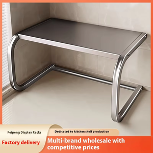 Giảm Giá Lò vi sóng Lò nướng lò kệ kim loại đa chức năng Countertop hiển thị đứng với bán buôn của sản phẩm mới - Product Image 3