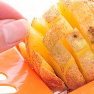 823 Electric Stainless Steel Dishwasher Safe Shredders Slicers Potato Chip <b>Cutter</b> French Fry Chopper Chips Making Tool <b>Vegetable</b> - Product Image 2