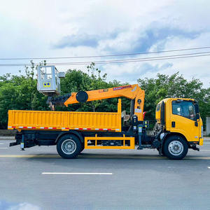 Plataforma de Trabajo Aéreo ISUZU 4x2 Diésel de 190 hp con Grúa y Capacidades de Autodescarga, Altura Máxima de Trabajo <span class=keywords><strong>20</strong></span> M - Product Image 2