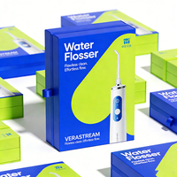 Boîte de rangement robuste et fiable en carton pour irrigateur buccal électrique – Structure sécurisée pour une présentation optimisée et des soins quotidiens – Étui de protection pour produit personnel