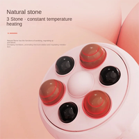 3000mAh naturel noir et rouge Bianstone masseur de beauté planche à gratter électrique Bianstone Gua Sha grattoir masseur de ventre