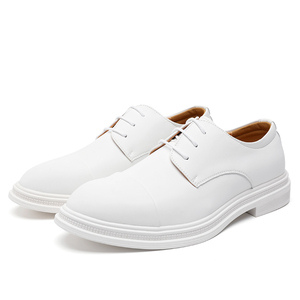 Chaussures habillées et Oxford décontractées en PU de haute qualité pour hommes – Confortables, souples, style bureau et affaires, chaussures de mode formelles pour hommes - Product Image 4