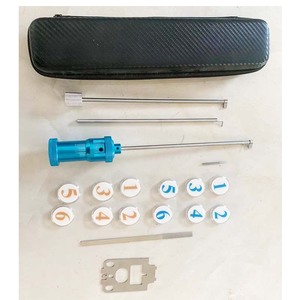 ATM Kho Bạc 71111 Turbo cho Vault-mauer Hộp An toàn đọc mở khóa kết hợp <span class=keywords><strong>3</strong></span> trong <span class=keywords><strong>1</strong></span> khóa Khóa chọn bộ công cụ thợ khóa - Product Image 6