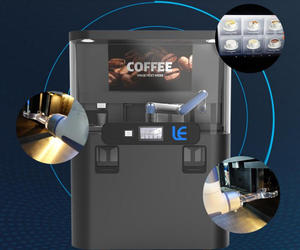 Máquina expendedora de café robotizada LE de venta caliente con pantalla táctil totalmente automática, SDK y gestión basada en la nube - Product Image 6