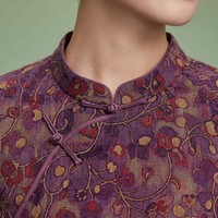 Robes en soie Gambiered à manches courtes, 100 % soie de mûrier, respectueuses de la peau, authentiques biens culturels immatériels chinois, vente en gros