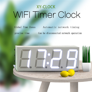 XY-<b>CLOCK</b> WiFi Network Time Synchronization Module, Automatic DIY <b>Digital</b> Electronic <b>Clock</b> Board - Product Image 2