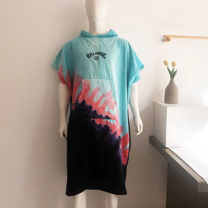 Poncho <span class=keywords><strong>de</strong></span> Microfibra <span class=keywords><strong>de</strong></span> Secado Rápido para Adultos, con Estampado Animal, para Todas las Temporadas, Ideal para <span class=keywords><strong>Playa</strong></span>, Surf, con Logotipo Personalizado - Product Image 4