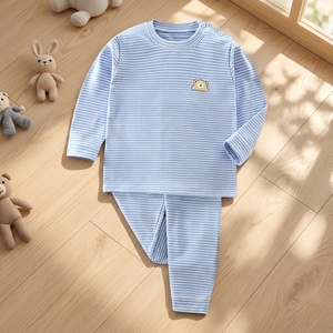 Pigiama Lungo Casual con Cartoni Animati per Bambini e Ragazzi, Autunno Inverno - Product Image 2