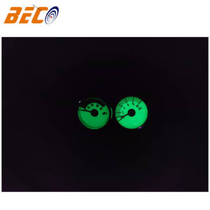 1 дюйм 23 мм 25 мм светящийся в темноте светящийся циферблат микро маленький мини манометр - Product Image 2