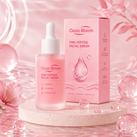 Huile Visage Végétalienne OEM/ODM au Collagène Profond, ADN de Saumon, Peptide de Thé Vert et Acide Kojique – Soins Coréens 30mL/50mL