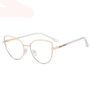 2025 mode oeil de chat Prescription <span class=keywords><strong>verre</strong></span> femmes Vintage personnalisé optique monture de lunettes femme Anti lumière bleue <span class=keywords><strong>myopie</strong></span> lentille lunettes - Product Image 5