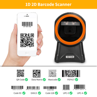 Netum 2055M USB Desktop QR Code Scanner CMOS para Android y Linux Lector de código de barras 2D con stock de escaneo