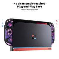 Étui de protection personnalisé d'usine BJBT Graffiti Series style découpé pour Nintendo Switch 2, coque rigide en PC antichoc et anti-rayures
