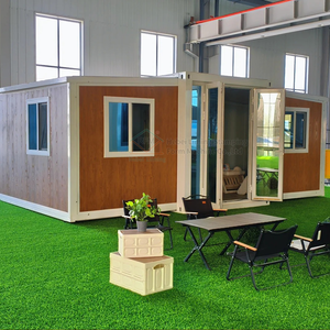 Wing Folding Mobile Demountable Living <b>Container</b> Room Export Double Wing Folding Expansion Room <b>Container</b> Activity Room - Product Image 3