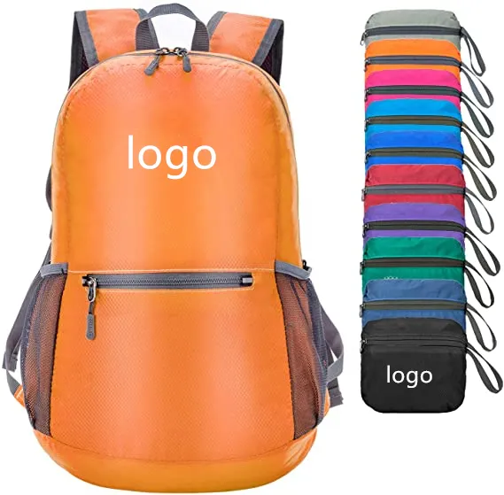 Lightweight packable small waterproof travel outdoor women men foldable daypack folding backpack