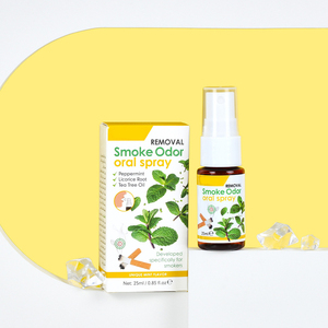Spray Orale al Limone e Menta con Olio di Tea Tree, Prodotti per l'Igiene Orale, Rinfrescante per l'Alito, Ingrediente Principale: Frutta - Product Image 1