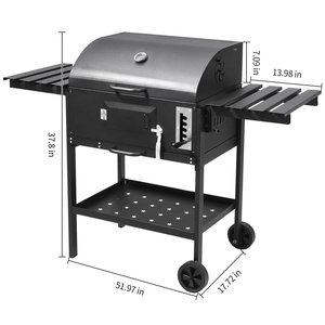 Parrilla Argentina para <span class=keywords><strong>Asado</strong></span>, Parrilla <span class=keywords><strong>de</strong></span> Carbón para Exteriores, Resistente - Product Image 2