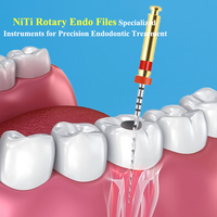 Limes endodontiques rotatives électriques en Nickel-Titane Ai Oral, compatibles turbine, coupe lisse, qualité A+, certifiées CE ISO Classe I