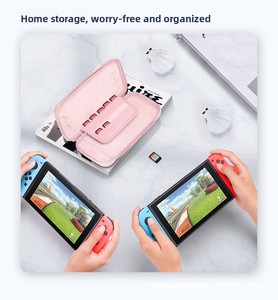 Sac en nylon personnalisé, étui de transport rigide pour <span class=keywords><strong>Nintendo</strong></span> OLED, housse imperméable, accessoire de protection - Product Image 6