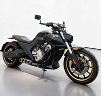Moto Benda Black Flag 500 Liao 700 Tang Knife 700 Retro Cruiser à quatre cylindres refroidie par liquide avec pneus larges
