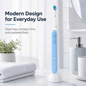 <span class=keywords><strong>Cepillo</strong></span> de Dientes Eléctrico <span class=keywords><strong>Oral</strong></span> Care <span class=keywords><strong>B</strong></span> para Adultos con Cabezales Giratorios, Cerdas Suaves, Blanqueamiento Dental y Ajuste de Múltiples Velocidades, Resistente al Agua IPX7 - Product Image 2