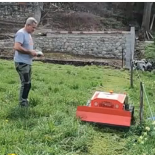 Automatic Grass Trimmer Electric Remote Control AI Robot Lawn Mower