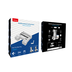 Base de Carga Doble Rápida para Consolas de Videojuegos <span class=keywords><strong>PS5</strong></span>, con Ventilador de Refrigeración para <span class=keywords><strong>PS5</strong></span>, Almacenamiento para Juegos y Discos <span class=keywords><strong>CD</strong></span> - Product Image 6