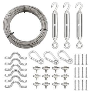 Kits de plafonnier suspendu en acier inoxydable pour usage extérieur - Product Image 1