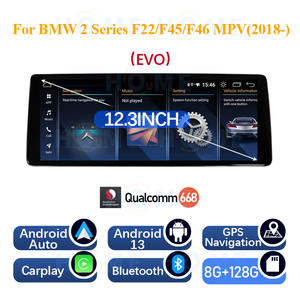 Autoradio con Carplay e Android Auto per <span class=keywords><strong>BMW</strong></span> Serie 1/2 F20 F21 F22 F23 F45 2011-2018, Android 13, Navigazione GPS 12.3'' - Product Image 6