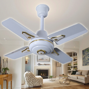 Ventilador de Techo de Alta Calidad de 24 Pulgadas, 4 Aspas, 5 Velocidades, Control Remoto, Plegable, de Plástico, para Uso en el Hogar y Hoteles, Nuevo, Enfriamiento de Aire - Product Image 3