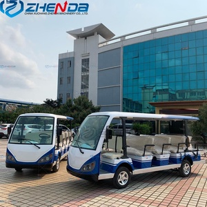 China Factory Direct Sale Discount Closed Model 8 Passenger Electric Tourist Car - Product Image 3