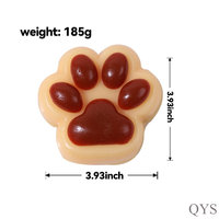QYS Jumbo pour Patte Squishy Géante Mignonne Éducative Anti-stress Anti-anxiété Jouet à Presser en TPR Cadeau pour Filles et Enfants