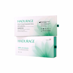 HADURAGE Derm 24mg 2ml Gel Relleno <span class=keywords><strong>de</strong></span> <span class=keywords><strong>Labios</strong></span> Inyectable con Ácido Hialurónico <span class=keywords><strong>para</strong></span> <span class=keywords><strong>Aumento</strong></span> <span class=keywords><strong>de</strong></span> <span class=keywords><strong>Labios</strong></span> y Volumen Facial OEM Marca Privada ISO&CE - Product Image 2